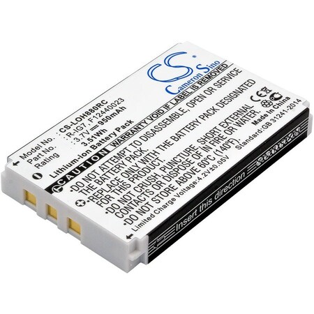 Bsc Preferred Monster AVL300 AVL300s MCC-AV100 Remote Control Replacement Battery CS-LOH880RC.3